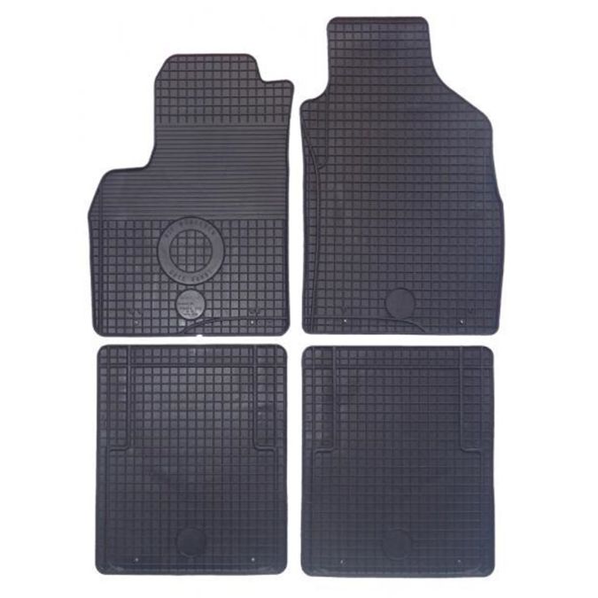 Serie Tappeti Gomma Fiat Panda Ii 03>, Panda Iii 12>, 500 07>, Ford Ka 08> 4Pz Cora 132136
